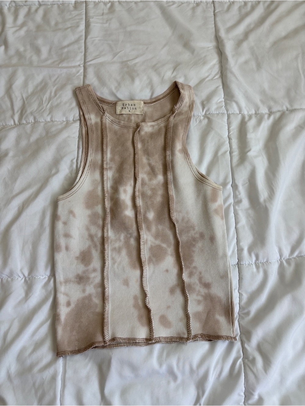 Beige tank top